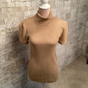 Apt. 9 Women’s Short Sleeve Ribbed Turtleneck